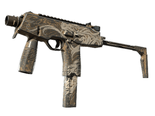 Souvenir MP9 | Dune Asp (Battle-Scarred)