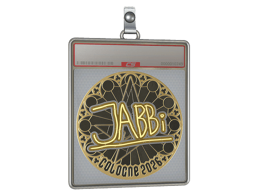 Sticker Slab | jabbi (Gold) | Cologne 2026
