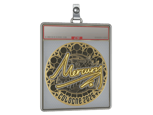 Sticker Slab | Mercury (Gold) | Cologne 2026