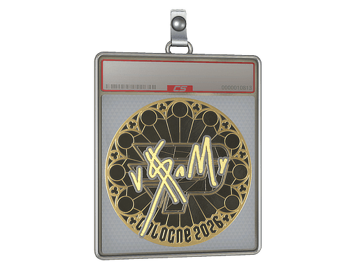 Sticker Slab | v$m (Gold) | Cologne 2026